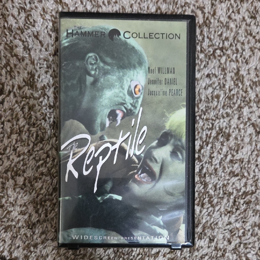 The Reptile VHS Clamshell Horror Movie